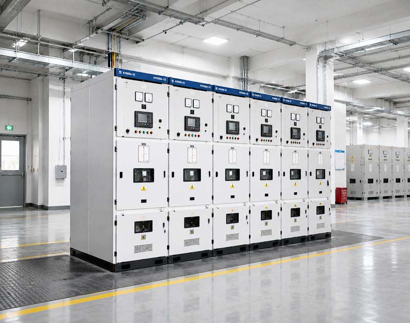 Medium voltage switchgear panels with circuit breaker compartments